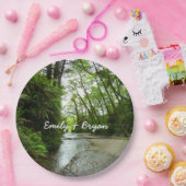 Fern Canyon II in Redwood National Park Papieren Bordje (Feest)