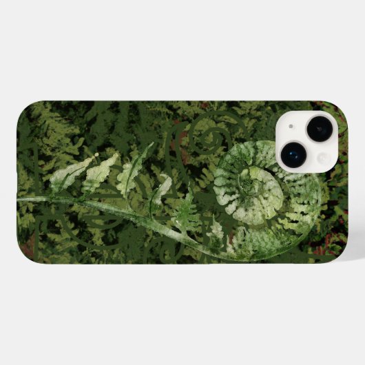 Fern Case-Mate iPhone Case (Achterkant (horizontaal))