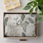 Fern Collage Tissue beroemd gemaakt door Elsie Lan Tissuepapier (Geschenk)