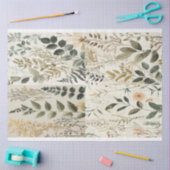 Fern Collage Tissue beroemd gemaakt door Elsie Lan Tissuepapier (Craft)