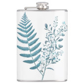 Fern designed flask heupfles (Voorkant)