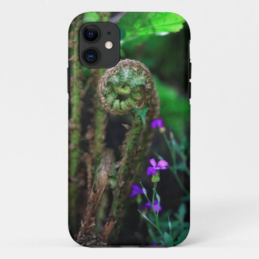 Fern en bloemen Case-Mate iPhone case (Achterkant)