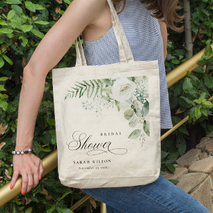 Fern Eucalyptus Greenery Foliage Vrijgezellenfeest Tote Bag