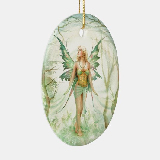 "Fern" Fairy van Scot Howden Keramisch Ornament (Rechts)