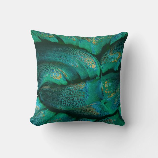 Fern Fantasy Throw Pillow Kussen (Voorkant)