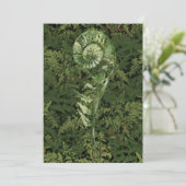 Fern Feestdagenkaart (Staand voorkant)