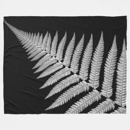 Fern Fleece Deken (Voorkant (Horizontaal))