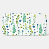 Fern Flowers Naadloze Natuur Patroon Case-Mate iPhone Case (Achterkant (horizontaal))