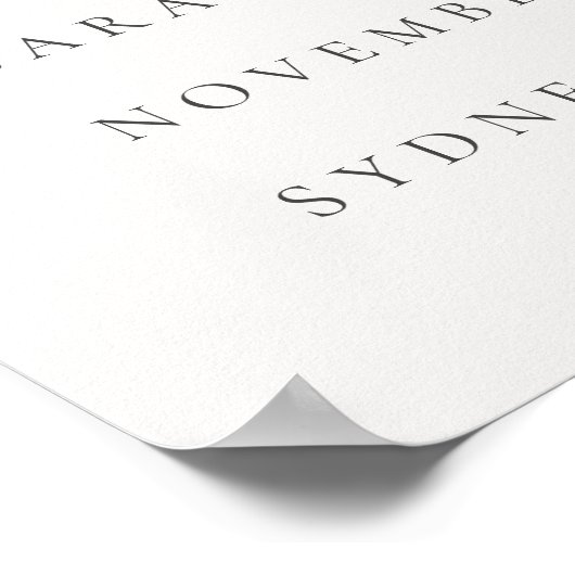 Fern Foliage Cross First Poster (Hoek)