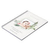 Fern Foliage Foto van de eerste Heilige Communisti Notitieboek (Linkerzijde)