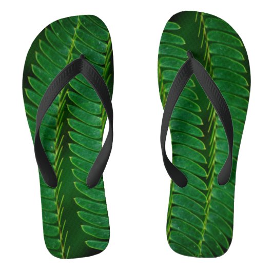Fern Foliage Teenslippers (Voetbed)