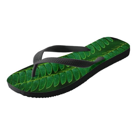 Fern Foliage Teenslippers (Schuin)