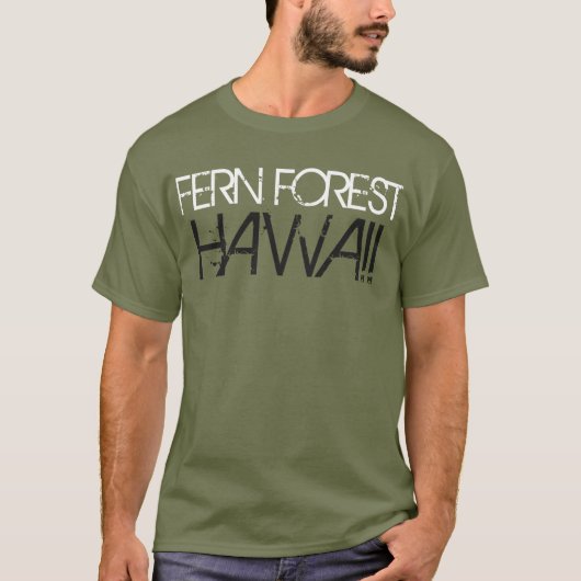 FERN FOREST HAWAII T-SHIRT (Voorkant)