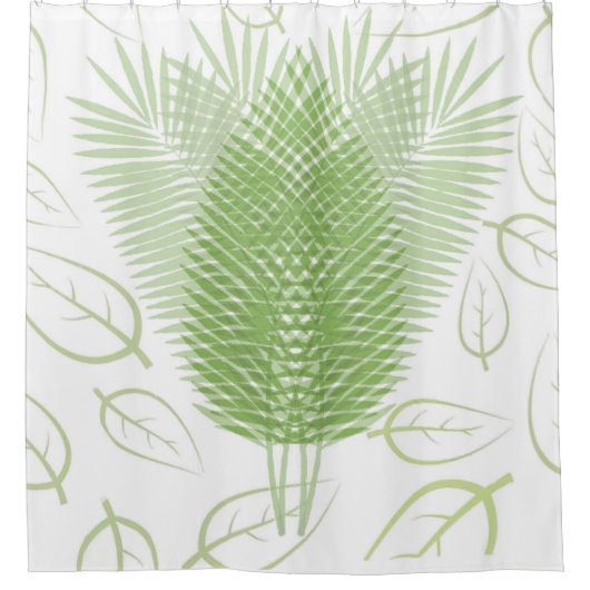 Fern Forest Mix n Match Douchegordijn (Voorkant)