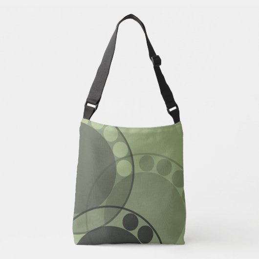 Fern Frond - Abstract-Tas Crossbody Tas (Voorkant)