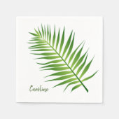 Fern Frond Design Paper Napkins Servet (Voorkant)
