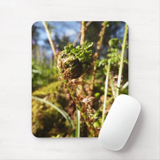 Fern Frond Mousepad Muismat (Met muis)