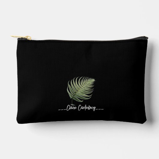 Fern Frond Natuur-geïnspireerd accessoire zakje Etui (Voorkant)