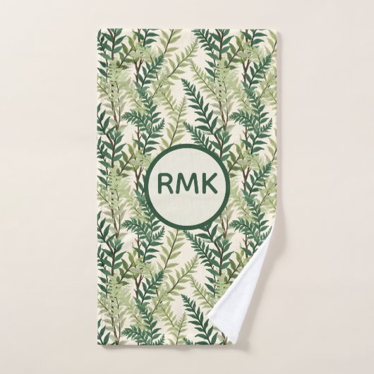 Fern Fronds Bad Handdoek (Handdoek)