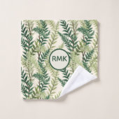 Fern Fronds Bad Handdoek (Wasdoekje)