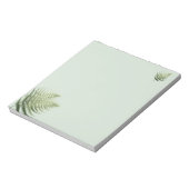 Fern Fronds Foliage Notitieblok (Linkerzijde)
