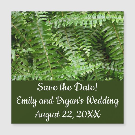 Fern Fronds I Green Nature (Voorkant)