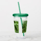 Fern Fronds I Green Natuur Acryl Drinkbeker (Links)