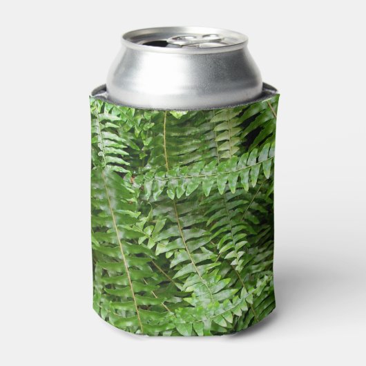 Fern Fronds I Green Natuur Blikjeskoeler (Blikje Voorkant)