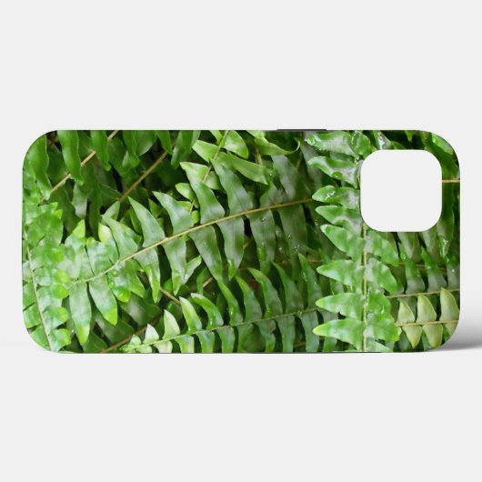 Fern Fronds I Green Natuur Case-Mate iPhone Case (Achterkant (horizontaal))