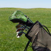 Fern Fronds I Green Natuur Golfheadcover (Insitu)