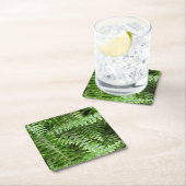Fern Fronds I Green Natuur Kartonnen Onderzetters (Insitu)