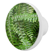 Fern Fronds I Green Natuur Keramische Knop (Rechts)