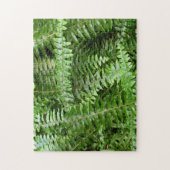 Fern Fronds I Green Natuur Legpuzzel (Verticaal)