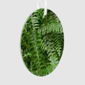 Fern Fronds I Green Natuur Ornament (voorkant)