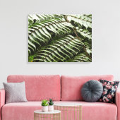 Fern Fronds II Donkere groene Natuur Canvas Afdruk (Insitu (Woonkamer))