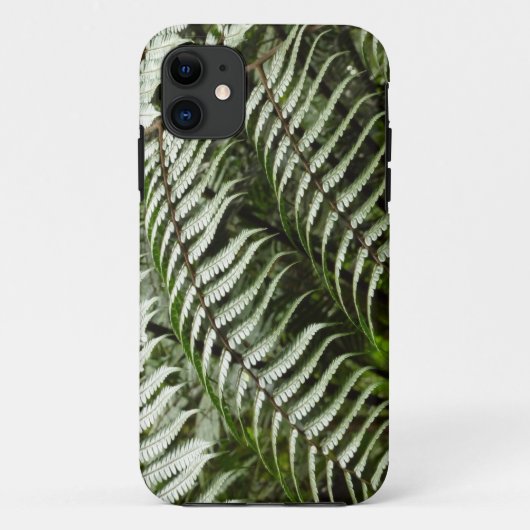 Fern Fronds II Donkere groene Natuur Case-Mate iPhone Case (Achterkant)