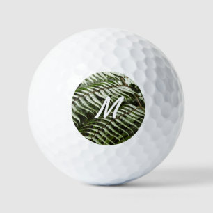 Fern Fronds II Donkere groene Natuur Golfballen