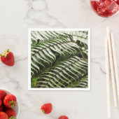 Fern Fronds II Donkere groene Natuur Servet (Insitu)