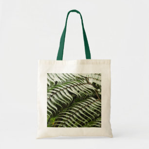 Fern Fronds II Donkere groene Natuur Tote Bag