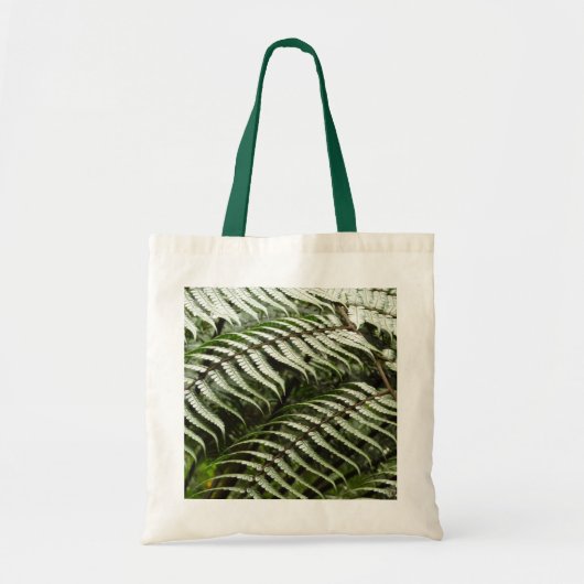 Fern Fronds II Donkere groene Natuur Tote Bag (Voorkant)
