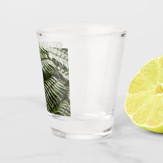 Fern Fronds II Green Natuur Shot Glas (Rechts)