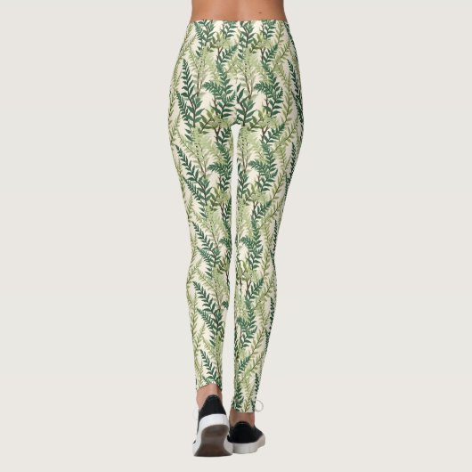 Fern Fronds Leggings (Achterkant)