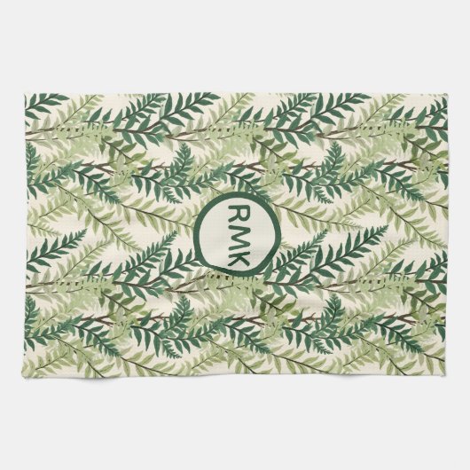 Fern Fronds Theedoek (Horizontaal)