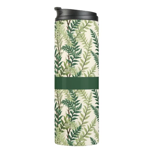 Fern Fronds Thermosbeker (Geroteerd rechts)