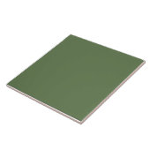Fern Green Ceramic Tegel. Tegeltje (Zijkant)