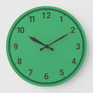 Fern green grote klok