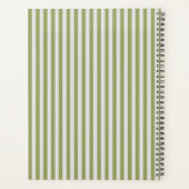 Fern Green Plaid Planner (Achterkant)