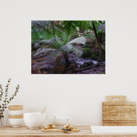 Fern gully poster (Keuken)