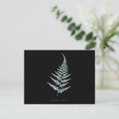 Fern - Gymnogramma L'herminieri. Röntgenfoto-effec Briefkaart (Staand voorkant)