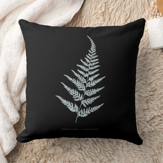 Fern - Gymnogramma L'herminieri. Röntgenfoto-effec Kussen (Deken)